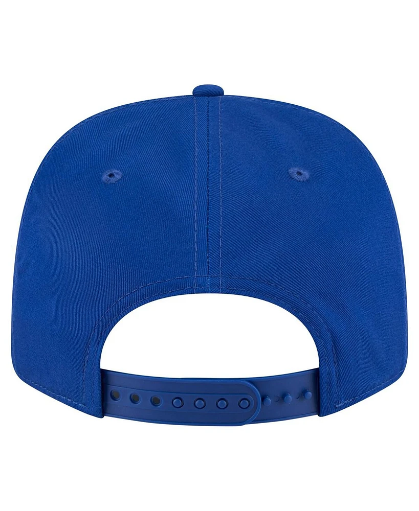 New Era Men's Royal Toronto Blue Jays Circle Patch 9SEVENTY Stretch-Snap Hat