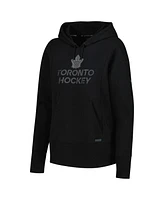 Fanatics Women's Black Toronto Maple Leaf's Authentic Pro Road Pullover Hoodie