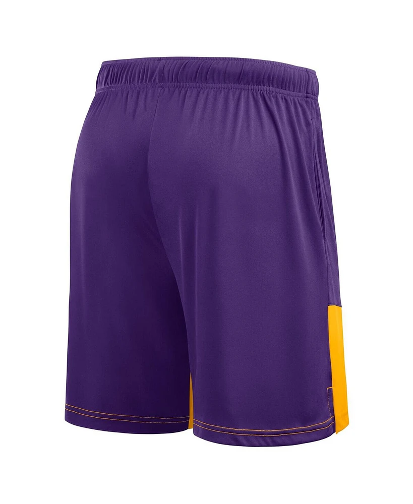 Logo Athletic Men's Purple Los Angeles Lakers Best of the Best Shorts