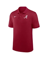 Nike Men's Crimson Alabama Tide 2025 Early Season Coaches Sideline Victory Stripe Performance Polo Shirt