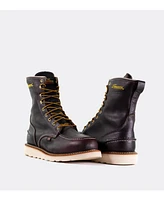 Thorogood Men's 1957 Series Waterproof 8" Briar Pitstop Moc Toe Work Boots for Men