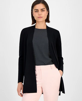 Anne Klein Women's Napa Fine Rib Pocket Cardigan