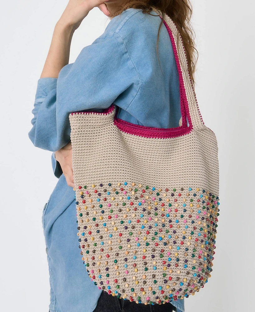 The Sak 120 Crochet Large Tote Bag