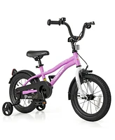 Kids Bicycle with Dual Brakes Training Wheels for Beginner Riders