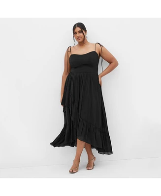 City Chic Plus Hailey Maxi Dress
