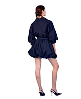 endless rose Women's High Waisted Bubble Skirt