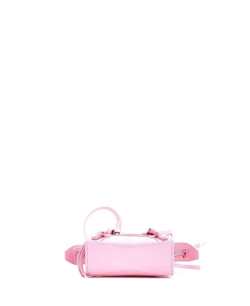 Pre-Owned Balenciaga Super Nano Neo Classic City Bag Leather