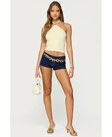 Edikted Women's Hollis Knit Halter Top
