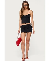 Edikted Women's Maree Bead Cut Out Mini Skirt