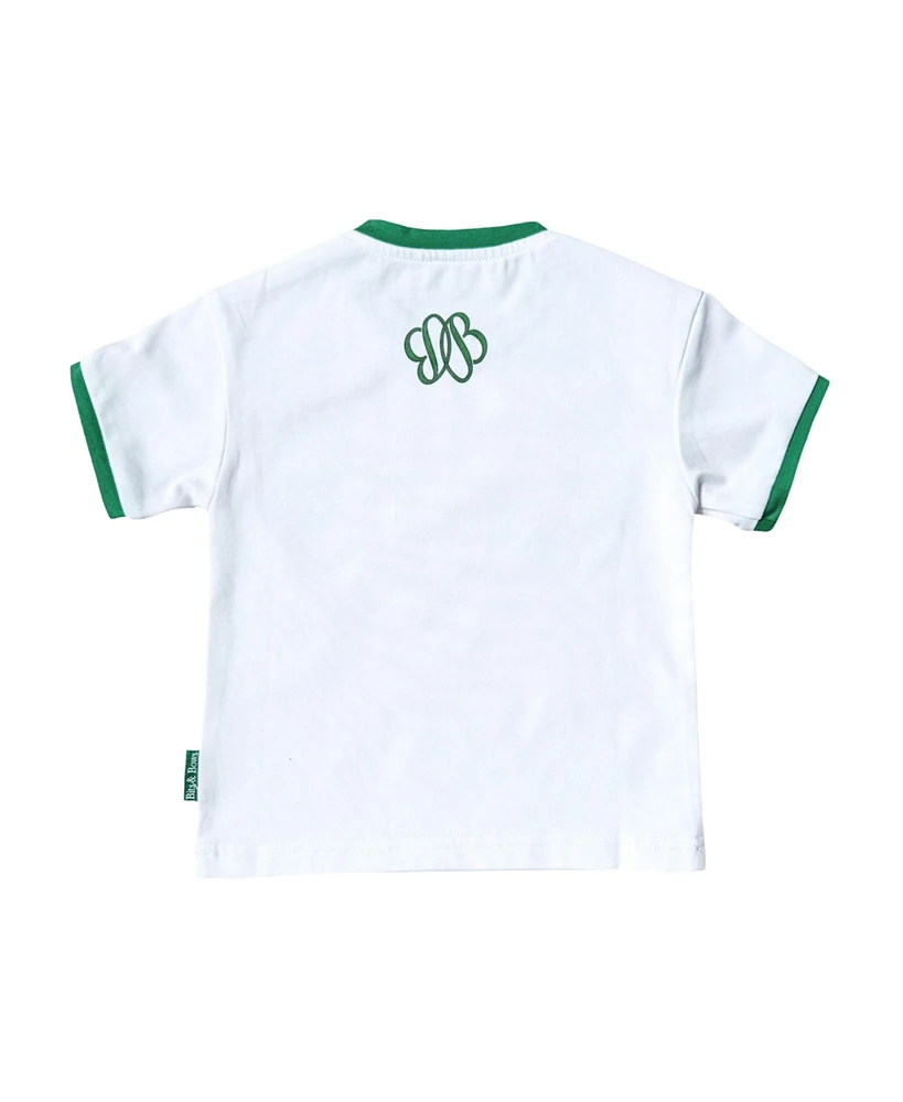 Bits & Bows Toddler Unisex Green Golf Crewneck T-Shirt