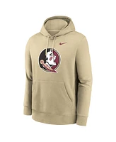 Nike Men's Gold Florida State Seminoles Primetime Club Fleece Pullover Hoodie