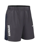 Nike Men's Gray Dallas Cowboys Woven Victory Performance Shorts
