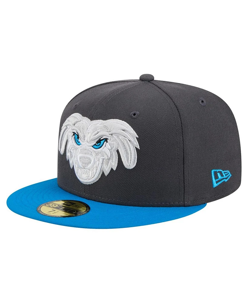 New Era Men's Gray Lake Elsinore Storm Copa de la Diversion 59FIFTY Fitted Hat