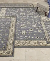 Closeout! Km Home Area Rug Set, Florence Collection 4 Piece Set Isfahan