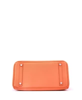 Pre-Owned Hermes Birkin 30 Handbag Epsom with Palladium Hardware