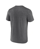 Fanatics Men's Heather Charcoal New Orleans Saints Quick Repeat Long Sleeve T-Shirt
