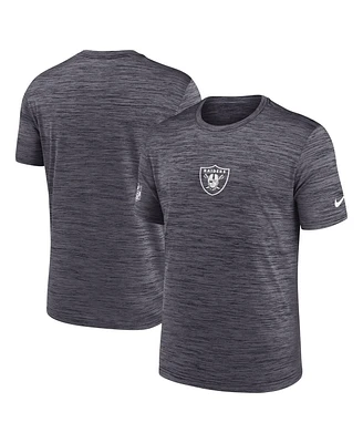 Nike Men's Black Las Vegas Raiders Sideline Velocity Performance T-Shirt