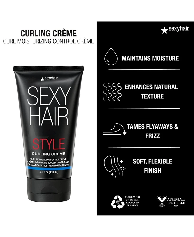Sexy Hair Style Curling Creme 5.1 oz