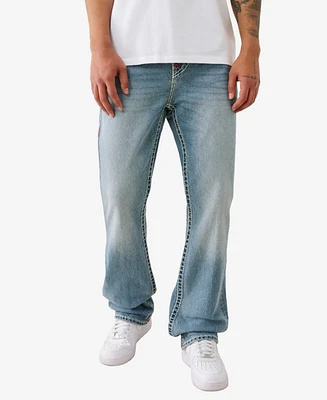 True Religion Men's Ricky Super T Mesh Flap Jeans