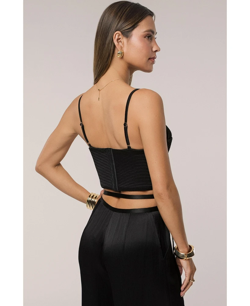 Jluxlabel Thalia Textured Bustier