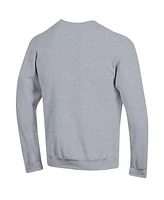 Champion Men's Heather Gray Colorado Buffaloes Arch Over Logo Pullover Sweatshirt