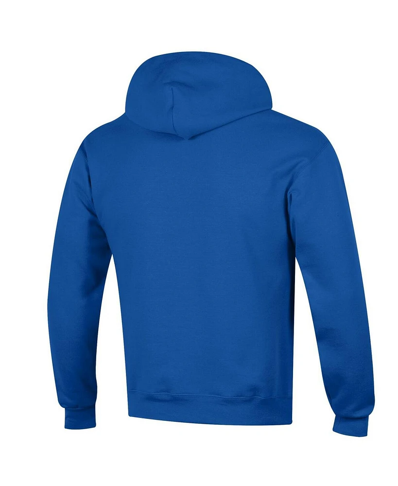 Champion Men's Royal Pitt Panthers Arched Logo Fleece Pullover Hoodie