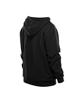 New Era Men's Black Boston Celtics Tonal Color Pop Premium Pullover Hoodie