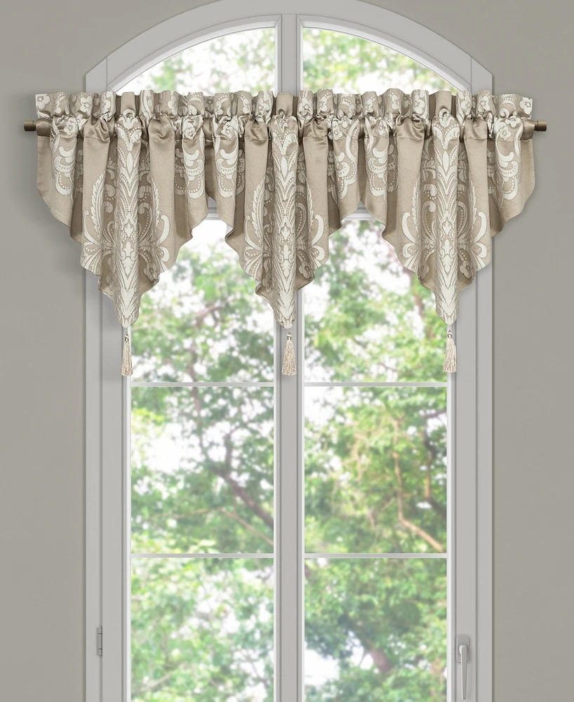 Royal Court Potenza Window Ascot Valance, 40" x 21"
