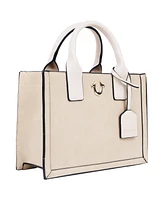 True Religion Modern Edge Suede Tote