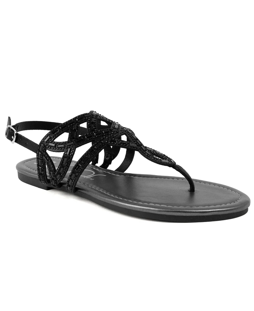 Sugar Women's Flickering Thong Flat Sandals