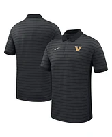 Nike Men's Vanderbilt Commodores 2025 Early Season Coaches Sideline Victory Stripe Performance Polo Shirt