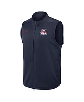 Nike Men's Navy Arizona Wildcats Primetime Victory Performance Full-Zip Vest