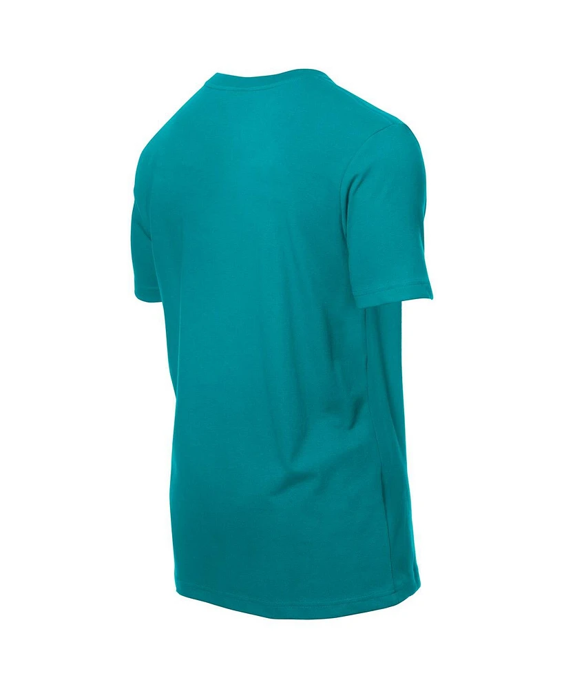 New Era Men's Aqua Miami Dolphins 2025 Nfl Training Camp T-Shirt