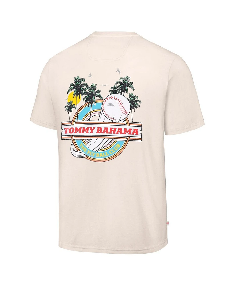 Tommy Bahama Men's Cream Baltimore Orioles Fly Ball Club T-Shirt