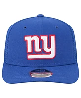 New Era Men's Royal New York Giants Team Collection 9SEVENTY Stretch-Snap Adjustable Hat