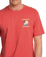 Quiksilver Men's California Bear Set Short Sleeve T-Shirt