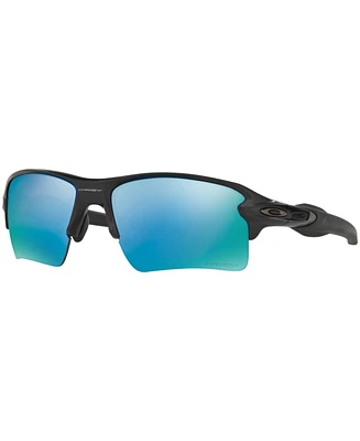 Oakley Polarized Xl Prizm Sunglasses, OO9188 Flak 2.0 Mirrored