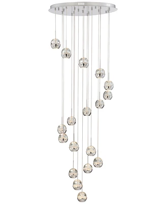 Lite Source Chrome 18-Light Chandelier