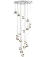 Lite Source Chrome 18-Light Chandelier