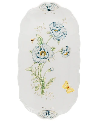 Lenox Butterfly Meadow Oblong Sandwich Tray, 14 3/4"