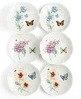 Lenox Butterfly Meadow Set of 6 Tidbit Party Plates