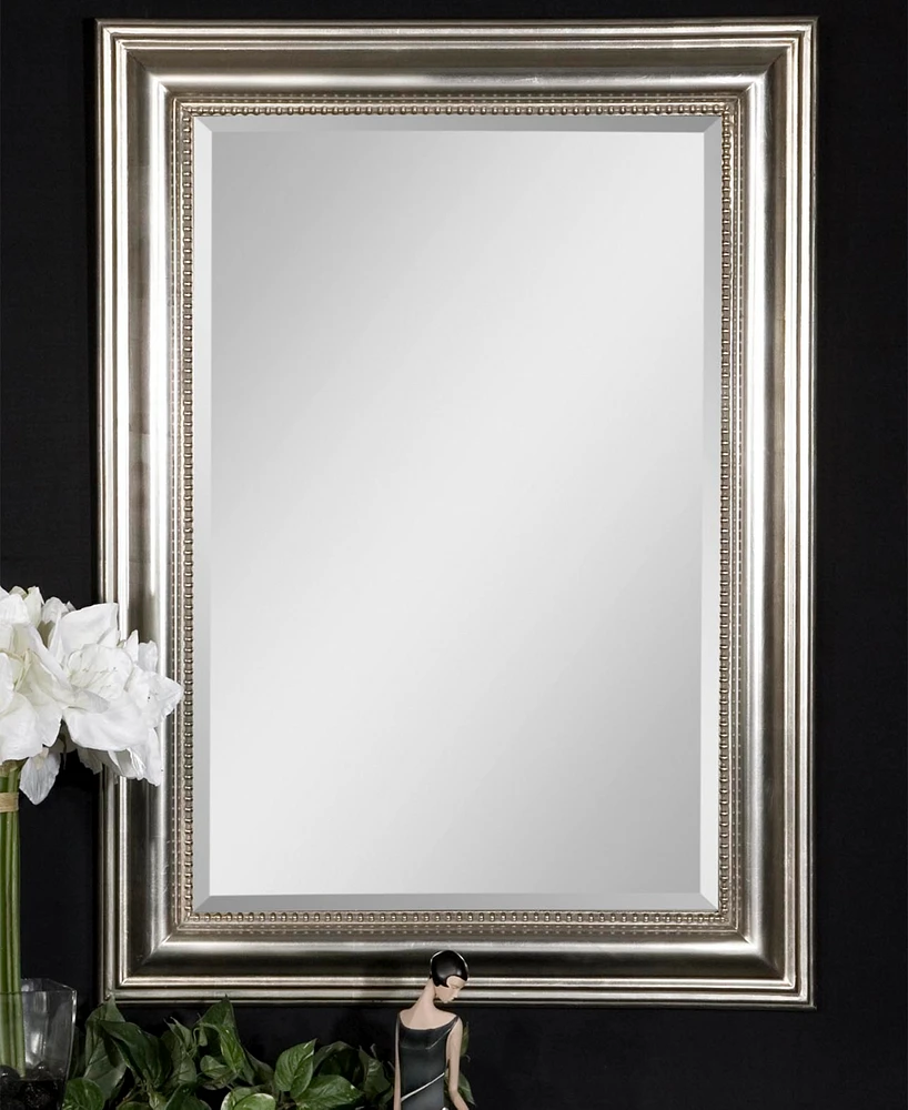 Uttermost Stuart Silver Beaded Mirror