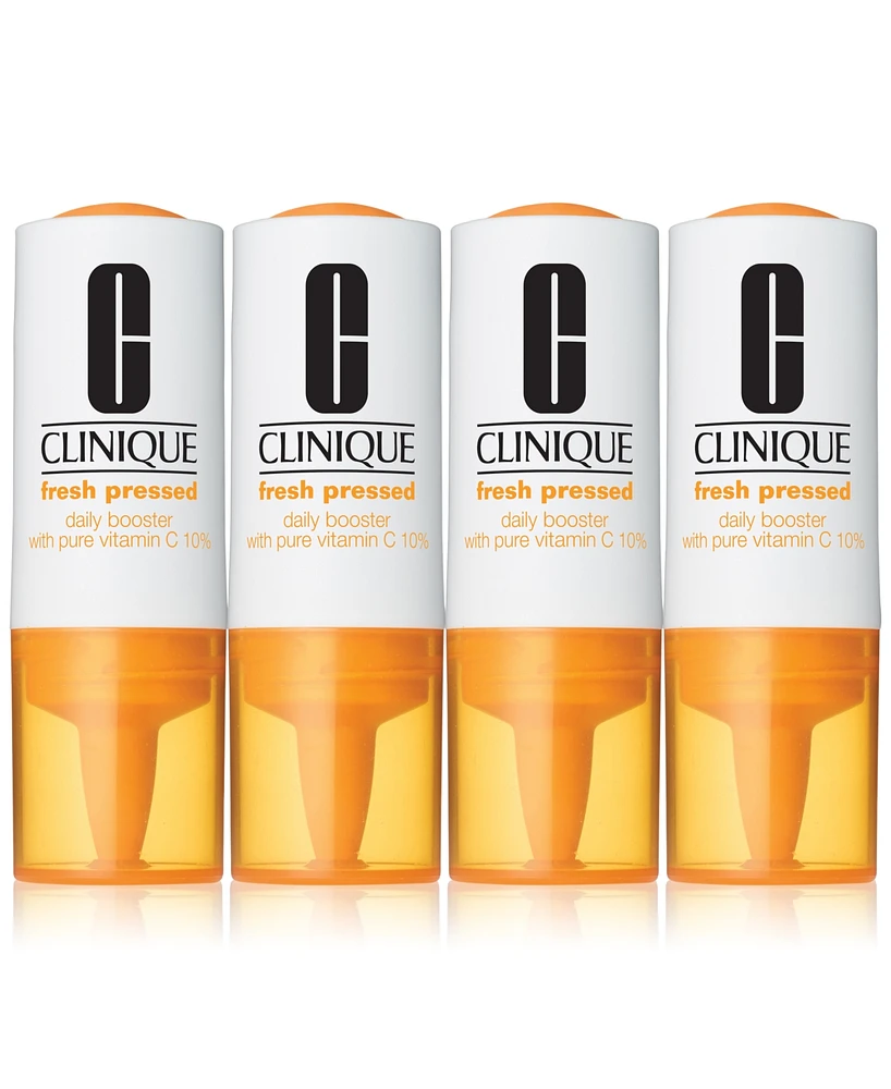 Clinique Fresh Pressed Vitamin C Daily Booster, 4 vials