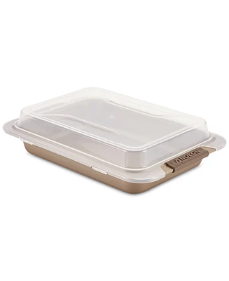 Anolon Advanced 9" x 13" Bronze Covered Cake Pan
