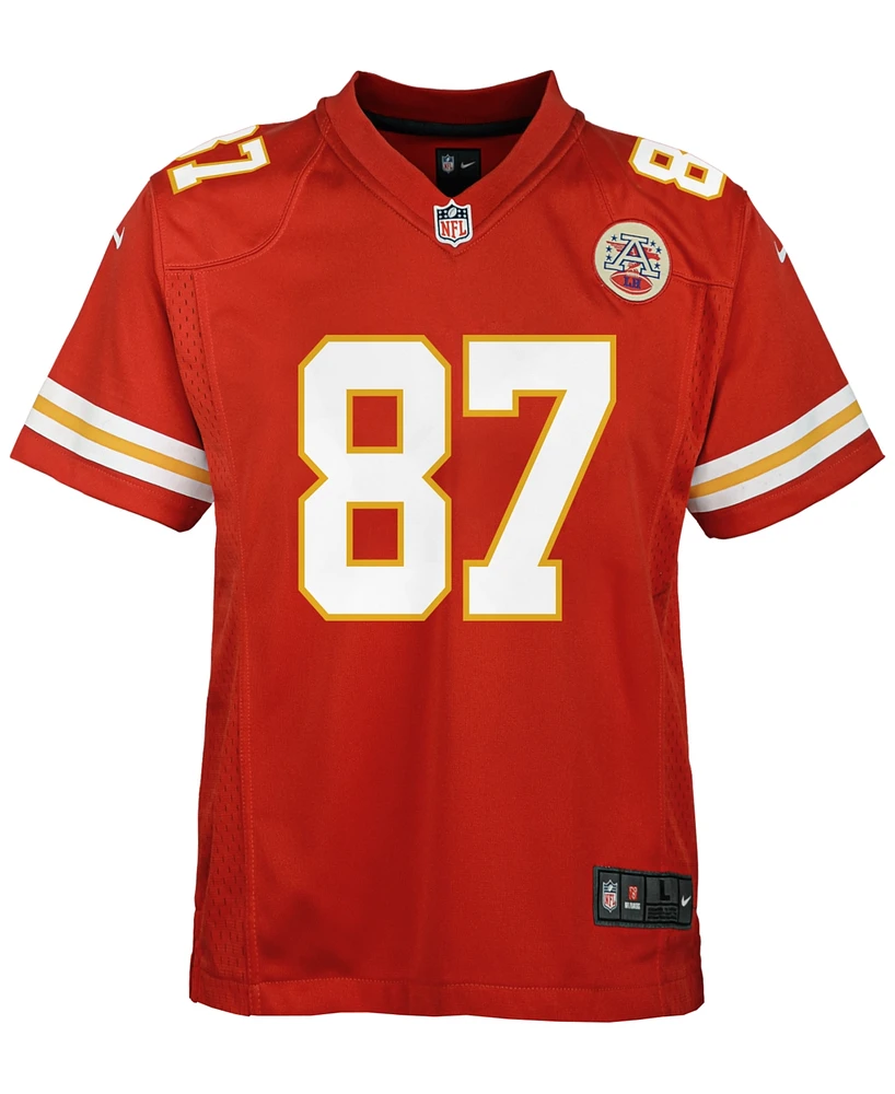 Nike Travis Kelce Kansas City Chiefs Game Jersey, Big Boys (8-20)