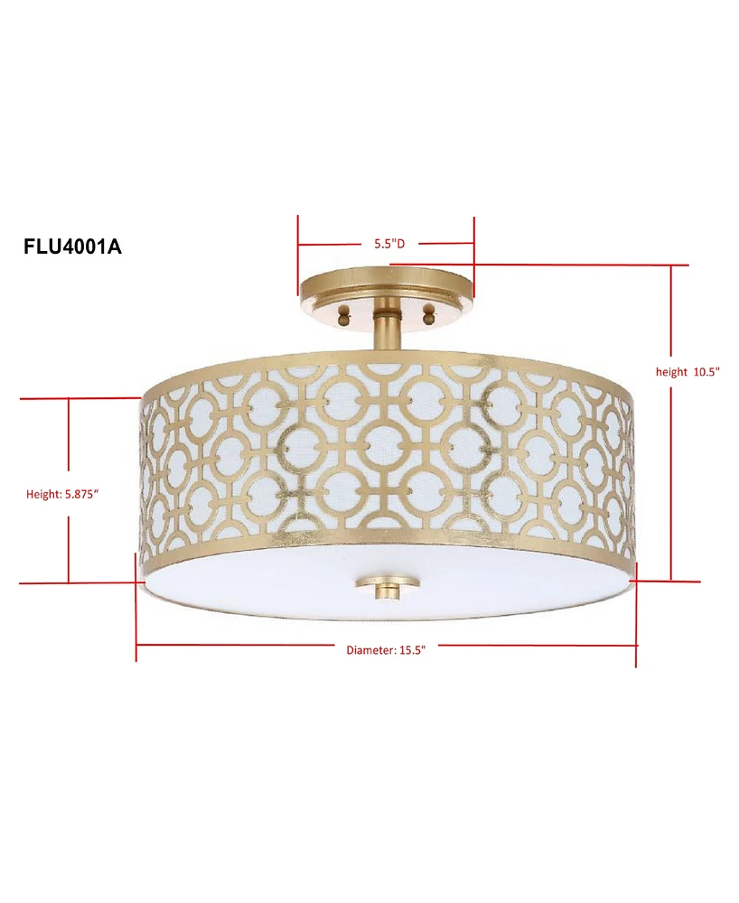 Safavieh Vera Flush Mount