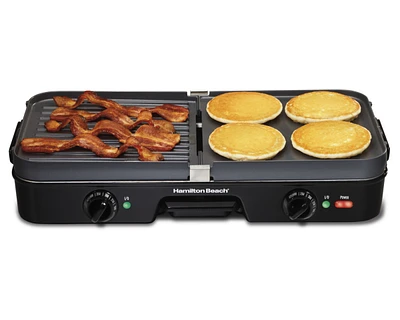 Hamilton Beach 3-in-One Grill/Griddle - 38546