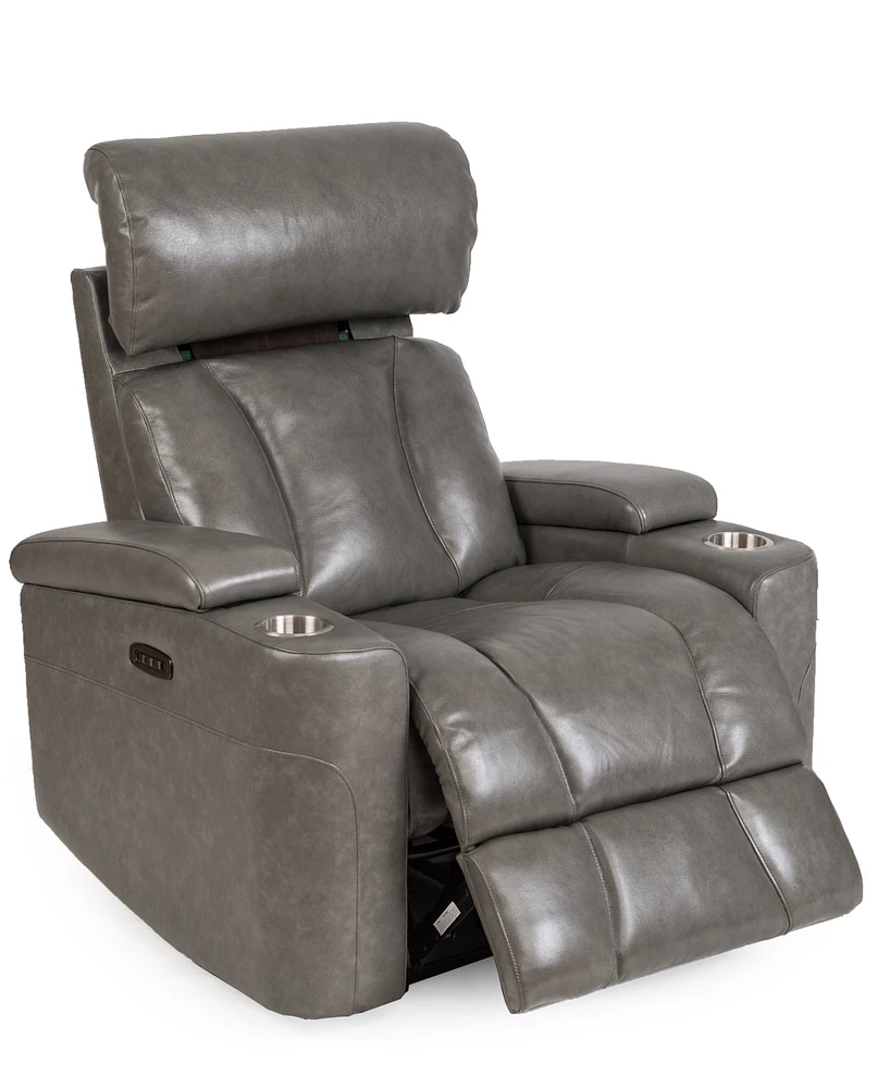Helston Leather Triple Power Recliner