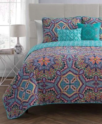 Vcny Home Yara Reversible Quilt Set