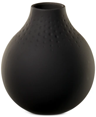Villeroy & Boch Black Perle Vase No.3